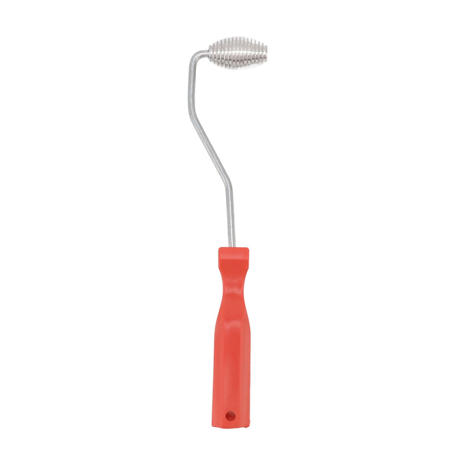 Fiberglass Roller Bubble Paddle Tool Aluminum Alloy Bubble Roller With Plastic Handle Olive Roll Type A