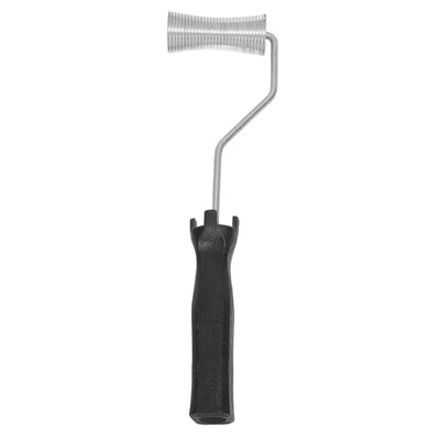Fiberglass Roller Aluminum Alloy Fiberglass Resin Laminating Bubble Roller Tool 70mm Diameter