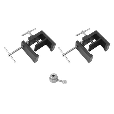 2PCS Cabinet Clamp Aluminum Alloy Steel Face Frame Clamp Cabinetry Claw for Easy and Fast Installation