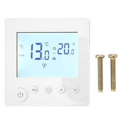 Floor Heating Thermostat Controller Programmable Control Panel LCD Display 90V‑240V for Home