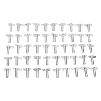 50Pcs Mobile Scaffolding Joint Connecter Point Bar Galvanized Scaffolding Locating Connecting Rod Pins Dowel