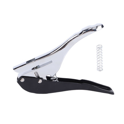 Hole Punch 8mm Steel Accurate Positioning Slip Resistant Mini Portable Hole Punching Plier 8mm / 0.3in Sealing Skin Punching Pliers