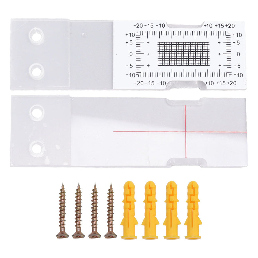Gap Measuring Instrument Acrylic Building Wall Standard Crack Monitor Corner Crack Comparison Caliper