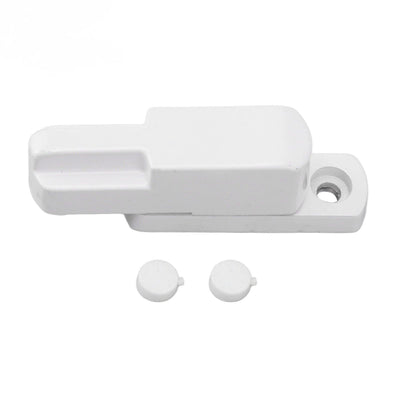 Window Latch Sash Lock Aluminum Alloy Anti Theft T Type Universal Child Proof Safety Lock for Home Security White
