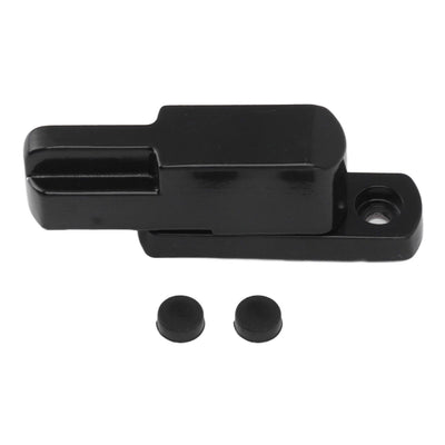 Window Latch Sash Lock Aluminum Alloy Anti Theft T Type Universal Child Proof Safety Lock for Home Security Black