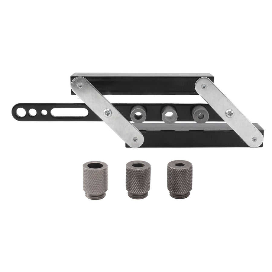 Hole Punch Locator Self Centering Doweling Jig Adjustable Drilling Guide Template DIY Woodworking Tool Kit