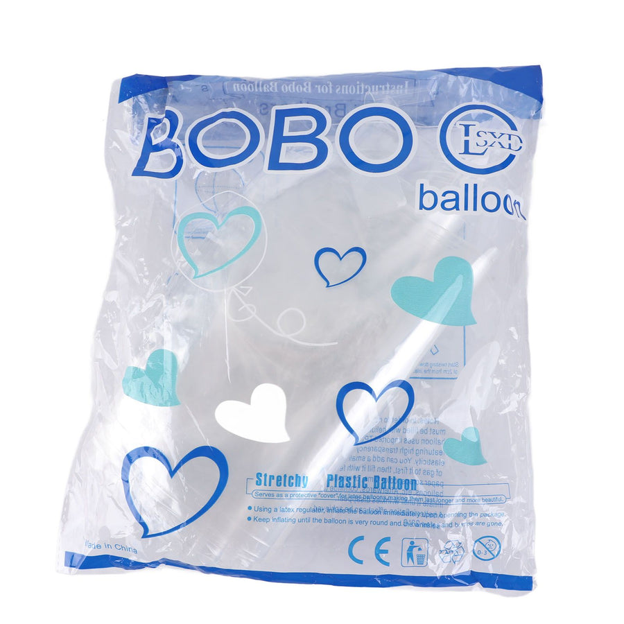 10PCS Bobo Balloons Wide Mouth Reusable Environmentally Friendly Transparent for Wedding Birthday Party