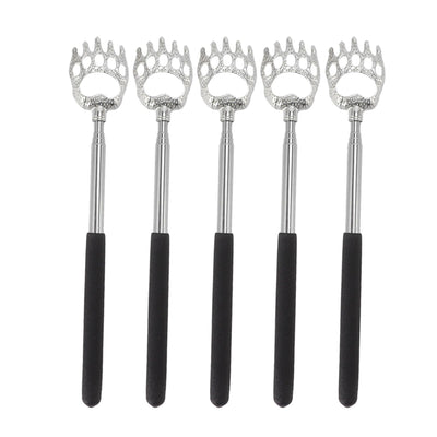 5Pcs Back Scratcher Telescopic Back Scratchers Stainless Steel for Head Body Arm
