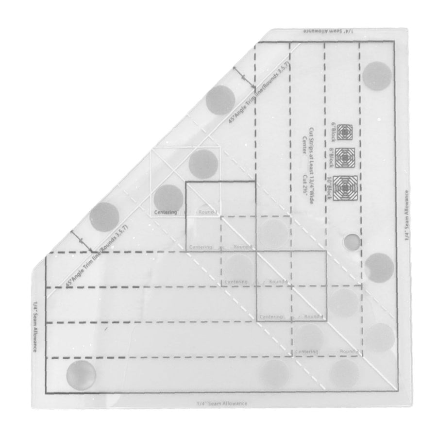 Grids Quilt Ruler Professional Acrylic Precise Scale Household Sewing Ruler for DIY Sewing Accessories