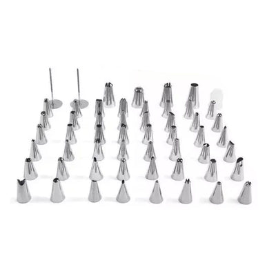 Piping Tips Stainless Steel Toxic Free Rust Proof Cake Decorating Nozzles for Home Baking