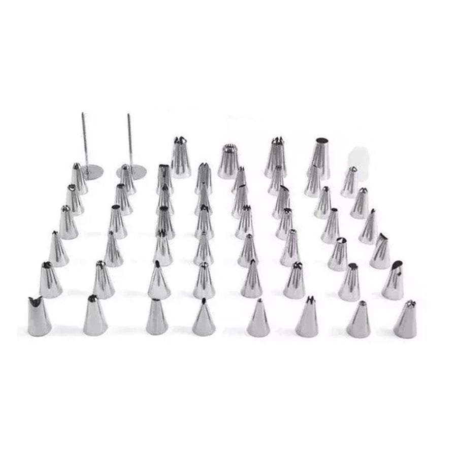 Piping Tips Stainless Steel Toxic Free Rust Proof Cake Decorating Nozzles for Home Baking