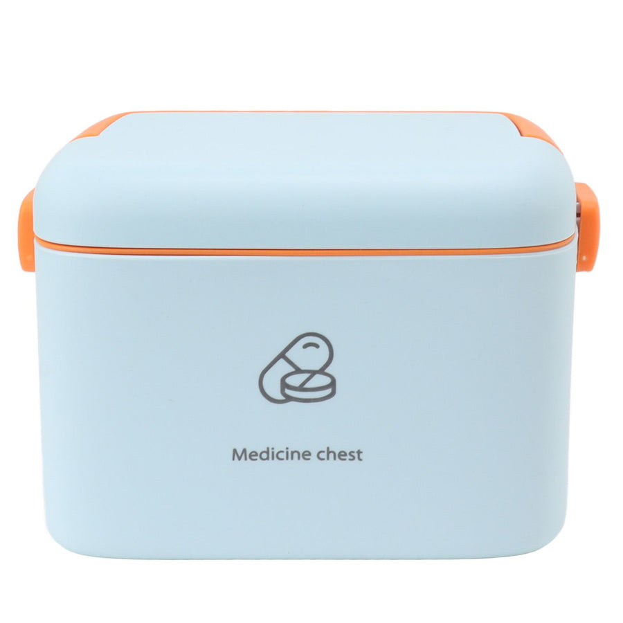 Large Medicine Storage Box Organizer Container Family Emergency Medicine Case with Removable Tray Type A