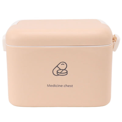 Large Medicine Storage Box Organizer Container Family Emergency Medicine Case with Removable Tray Type C