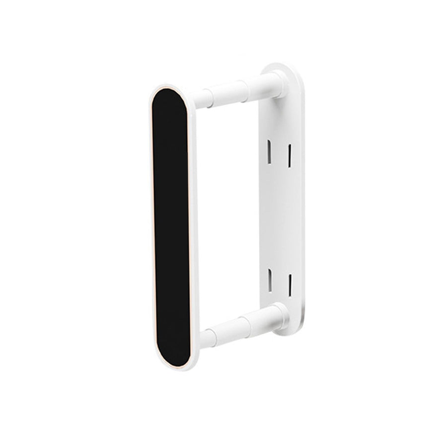 Clothes Drying Rack Plastic Retractable Cloth Hanger for Laundry Balcony Mudroom Bedroom Elegant White