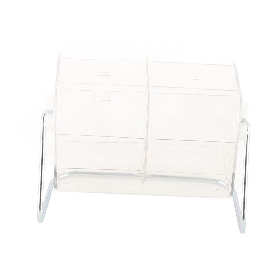 Clear Plastic Remote Control Holder Desk Organizer Transparent Mobile Phone Case Glasses Sundries Storage Box