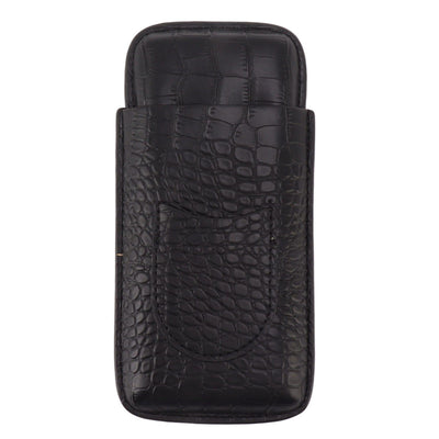 Portable Cigar Case 3 Holder Leather Humidor Box Cigar Moisturizing Protection Storage Bag