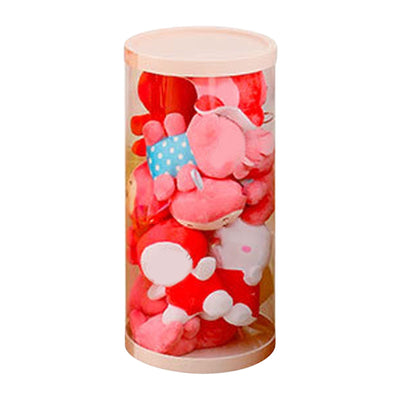 Doll Storage Bucket Transparent Rotatable PVC 26cm Stuffed Animal Storage Bucket for Home 50cm / 19.7in