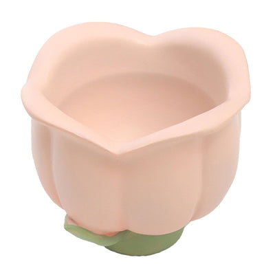 Flower Shape Storage Box Innovative Cute Resin Storage Decorative Ornament for Entryway Desk Dressing Table Tulip