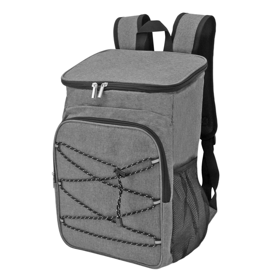 Camping Insulated Backpack Cooler Backpackck Thermal Cooler Bag with Cup Holders for Fruits Drinks Lunch Boxes Mobile Phones Wallets