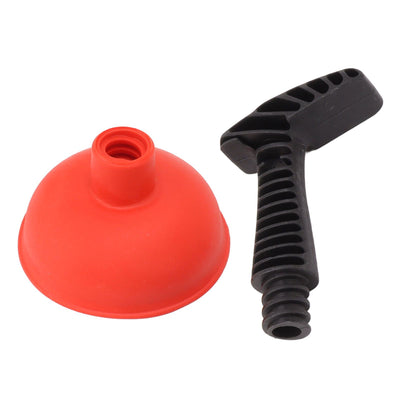 Mini Plunger Powerful Slip Proof Handle Efficient Small Drain Plunger for Toilet Bathtub Sink Type 1