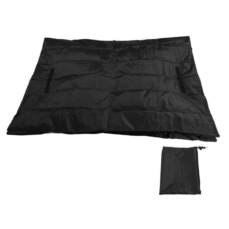 Mattress Bag Anti Wear Waterproof Dustproof Reusable Mattress Cover Protector for Moving Storage Black