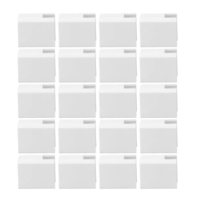 20Pcs Sliding Door Window Lock Stop Block Plastic Limit Safe Non Collision Accessories Short