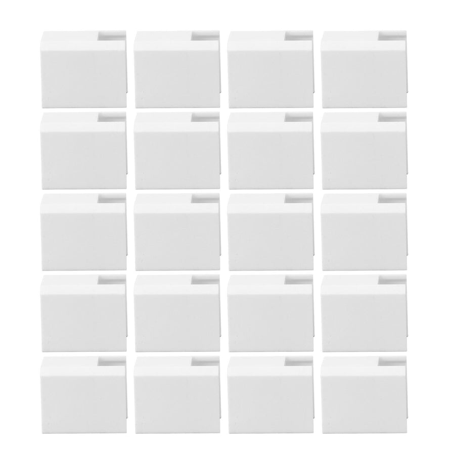 20Pcs Sliding Door Window Lock Stop Block Plastic Limit Safe Non Collision Accessories Short