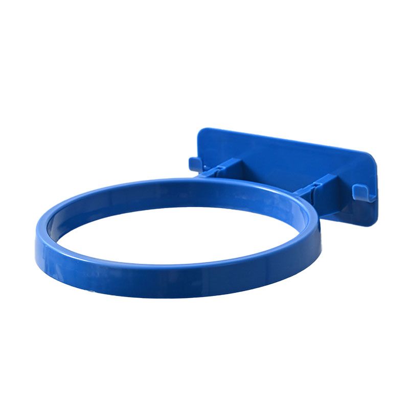 Soccer Ball Wall Mount Display Holder Plastic Football Storage Rack Basketball Supplies Blue
