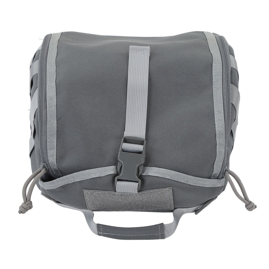 Camping Helmet Bag Canvas Scratch Prevention Adjustable Helmet Storage Bag For Hard Hats Helmet Grey