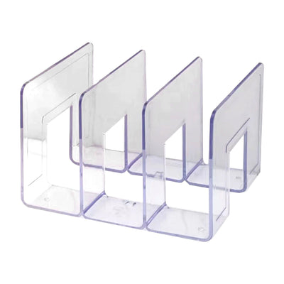 Handbag Organizer Household Transparent Bag Storage Rack Bed Room PC Mini Purse Shelf 3 Section