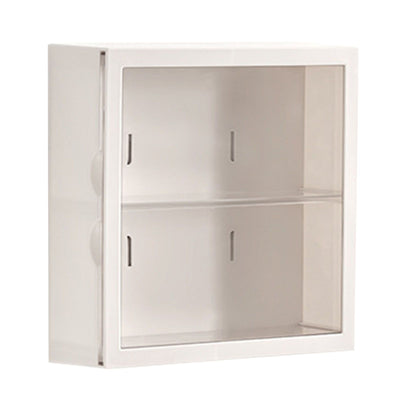 Wall Mounted Showcase Blind Box Figures Display Case Handicraft Storage Display Rack Dust Proof Doll Toy Storage Box White