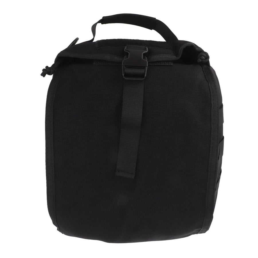 Outdoor Helmet Bag Nylon Waterproof Motorcycle Bike Bicycle Helmet Bag for Camping Hiking Black