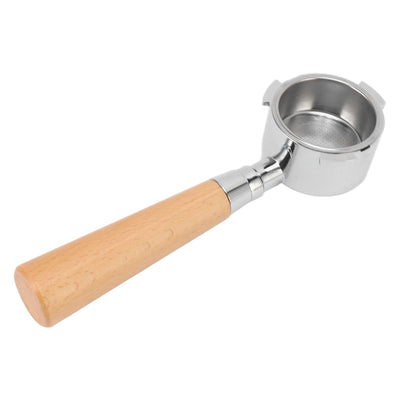 Coffee Bottomless Portafilter 3 Ears Ultra Fine Pore Filter Ergonomic Detachable Bottomless Handle for Coffee Shop