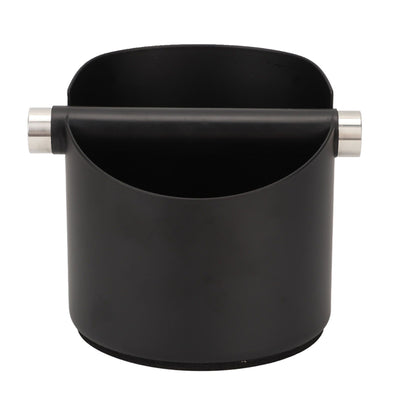 Coffee Knock Box Stainless Steel Coffee Grounds Knock Box with Knock Bar for Cafes Western Restaurants Bars Home Kitchen