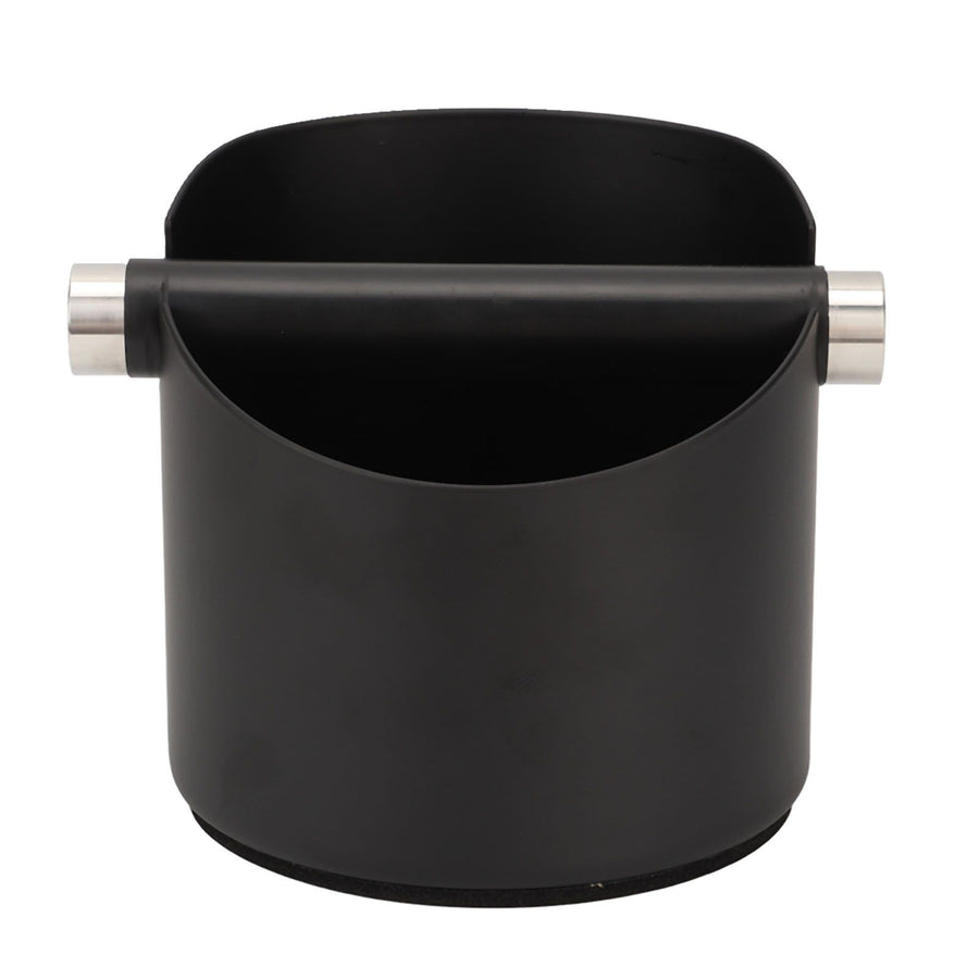 Coffee Knock Box Stainless Steel Coffee Grounds Knock Box with Knock Bar for Cafes Western Restaurants Bars Home Kitchen
