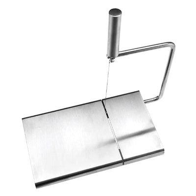 Cheese Cutter Board Stainless Steel Household Anti Corrosion Cheese Cutter with 6PCS Cutting Wire for Kitchen