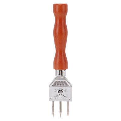 Ice Chipper 304 Stainless Steel Ice Crusher with Wooden Handle for Breaking Ice Kitchen Tool Type A