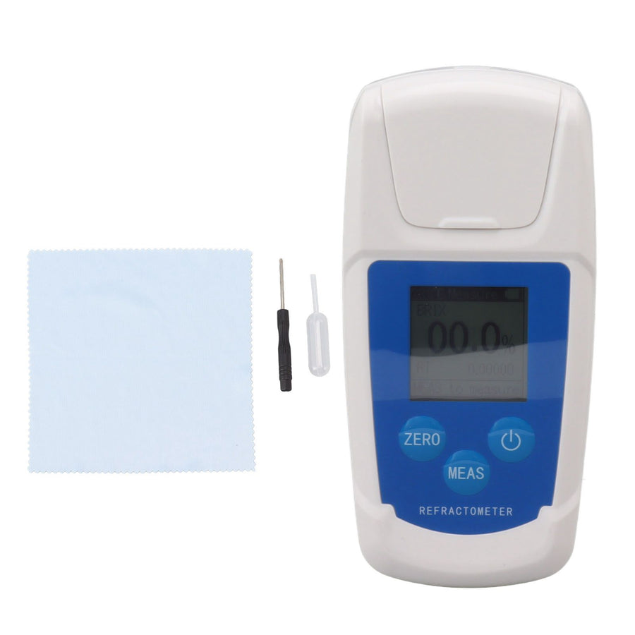 0‑55% Digital Brix Refractometer High Accuracy Brix Tester Meter for Fruit Juice Beverage Drinks Sugar Content Measuring