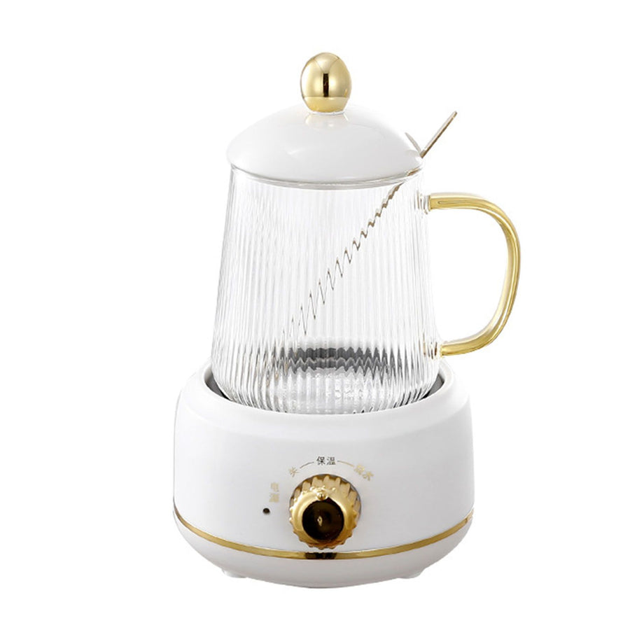 Portable Electric Kettle Stew Cup 450ML Health Cup Mini Slow Cooker Kettle Office Flower Teapot Split Tea Boiler AU Plug 220V