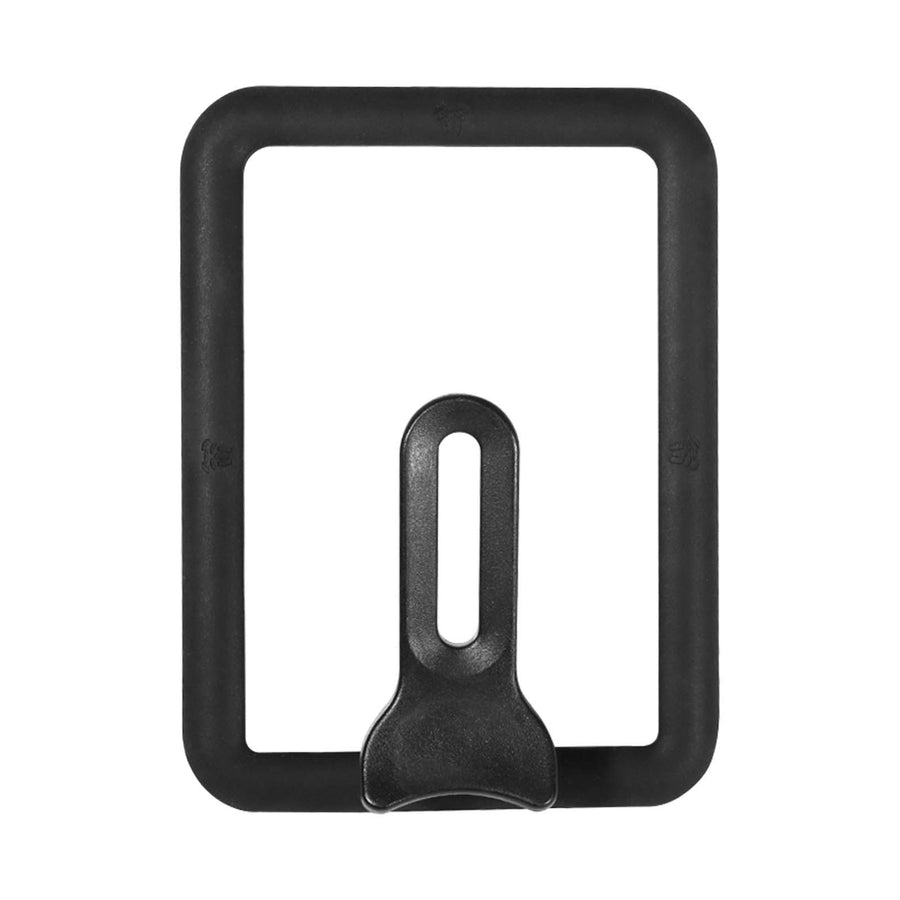 Rectangle Glass Pot Cover Thickened Standable Visible Silicone Rectangle Pan Lid Black 13 X 18cm / 5.1 X 7.1in