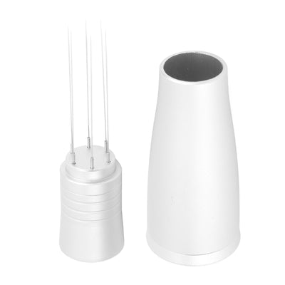 Coffee Powder Distributor Professional Food Grade Needle Type Flat Head Coffee Stirring Tool for Coffee Shop Home Travel Silver