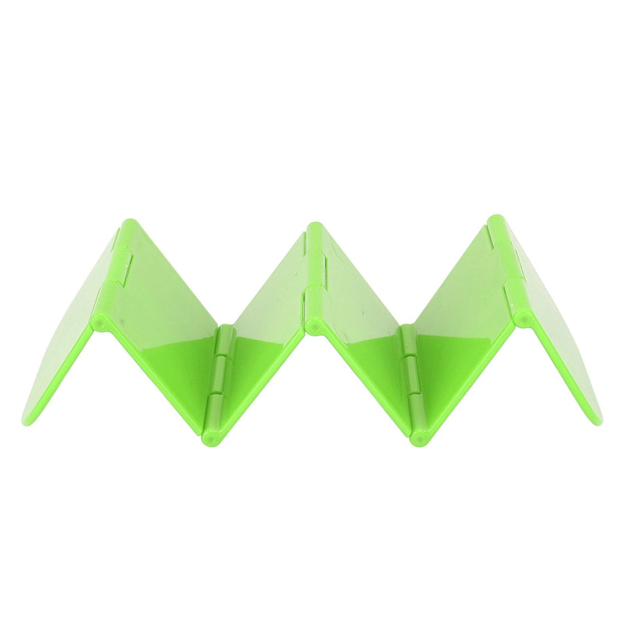 Taco Holder Stand Dishwasher Microwave Safe Stable Taco Rack Tray for Restaurant Kitchen Party Grass Green