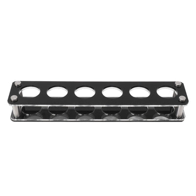 Wine Bottle Display Holder Acrylic Impact Resistant Decorative Wine Bottle Rack for Home Bar 1X6 6 Head Combination Cup Holder