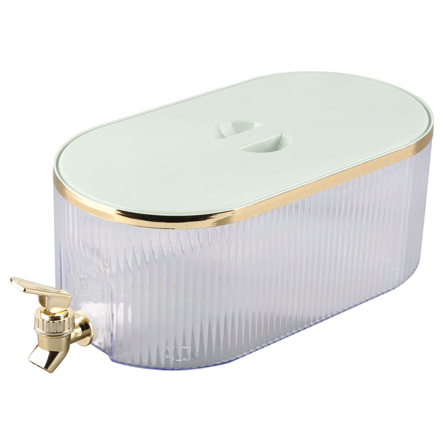 Drink Dispenser PP Good Sealing Large Opening Temperature Resistant Beverage Dispenser Cold Kettle 5L Green