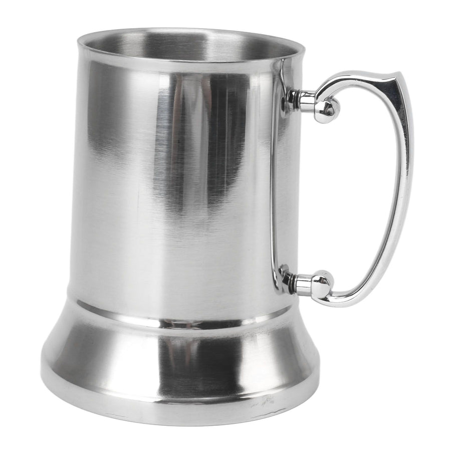 Stainless Steel Beer Mug Anti Slip High Temperature Resistant Modern Beer Cup Coffee Mug 500ml