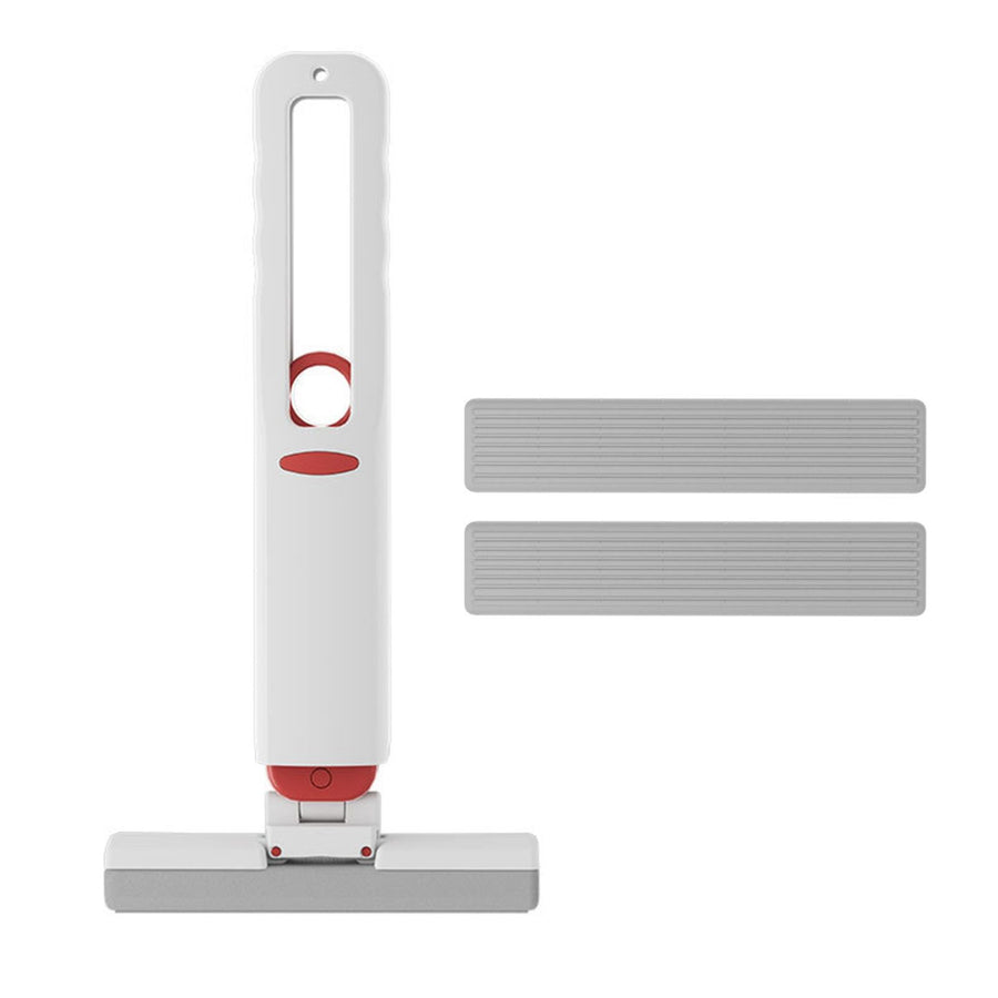 Mini Mop Rotating Strong Absorbent Hand Wash Free Self Squeeze Widely Used Sponge Mop with 2 Heads for Family Office