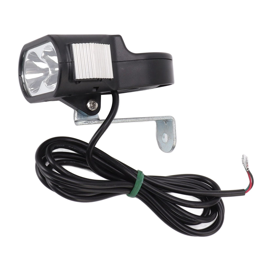 Bicycle Headlight Super Bright Bike LED Head Lamp 24‑60V LED Bike Lights with Warning Horn for Night Riding 5W