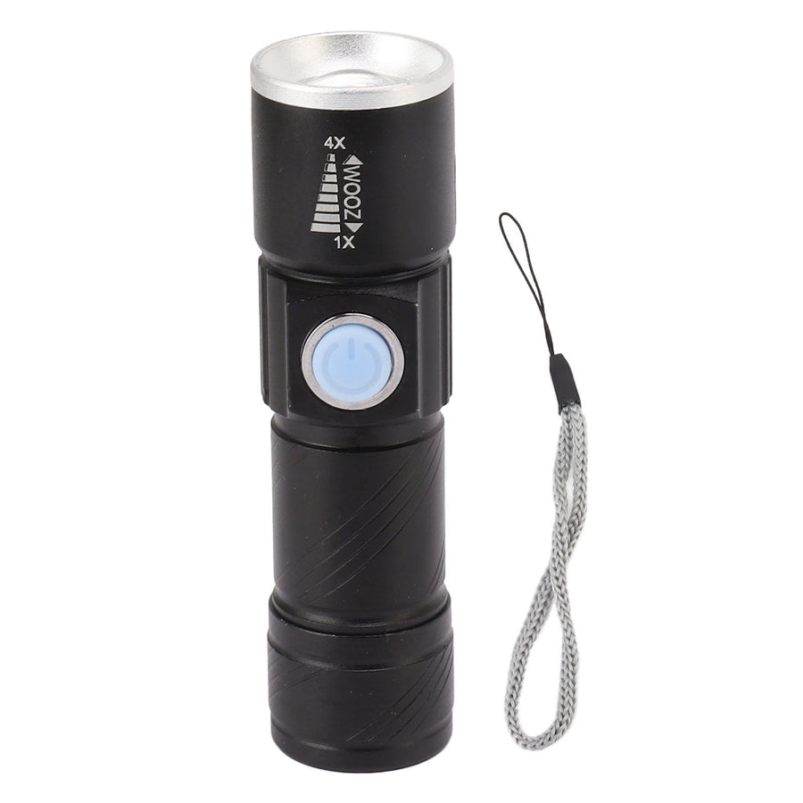 UV Flashlight USB 395nm LED Ultraviolet Black Light Detector for Fluorescent Agent Detection Jade Identification