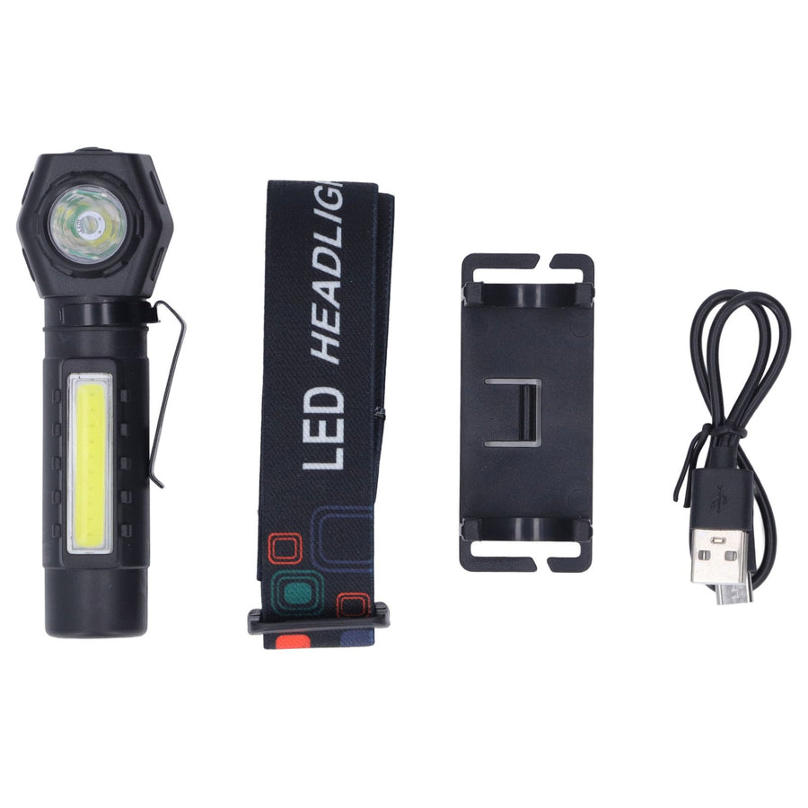LED COB Head Lamp Professional High Brightness USB Rechargeable Portable Outdoor Headlight for Outdoor Camping Hiking