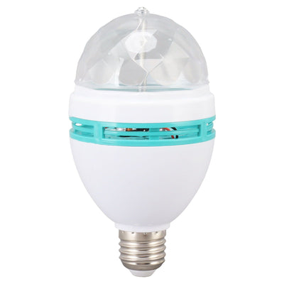 Dancing Light Bulb E26 Base RGB Auto Changing Safe Stable ABS PC Rotating Light Bulb for Party Bar Wedding 85‑260V